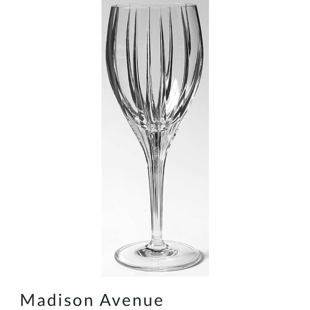 Madison Avenue by NORITAKE Smaller Crystal Wine Glasses